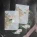 Wedding Invitation Card UV Printing Acrylic Invitation Card Personalized Custom